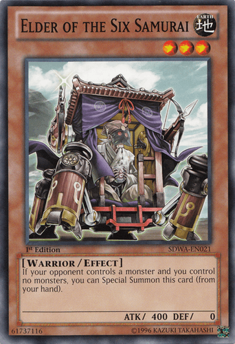 Elder of the Six Samurai - SDWA-EN021 Common 1st Edition