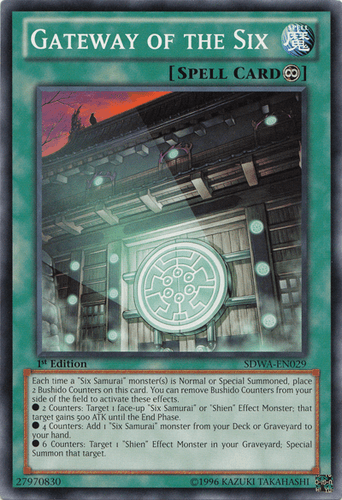 Gateway of the Six - SDWA-EN029 Common 1st Edition