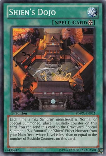 Shien's Dojo - SDWA-EN032 Common 1st Edition
