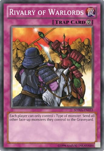 Rivalry of Warlords - SDWA-EN033 Common 1st Edition