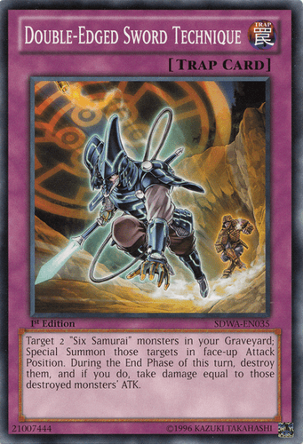 Double-Edged Sword Technique - SDWA-EN035 Common 1st Edition
