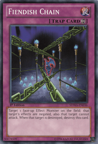 Fiendish Chain - SDWA-EN036 Common 1st Edition