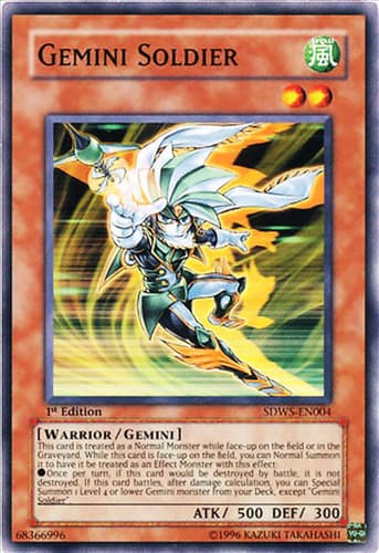 Gemini Soldier - SDWS-EN004 Common 1st Edition