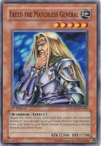 Freed the Matchless General - SDWS-EN006 Common 1st Edition