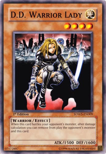 D.D. Warrior Lady - SDWS-EN009 Common 1st Edition