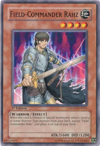 Field-Commander Rahz - SDWS-EN015 Common 1st Edition