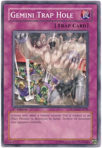 Gemini Trap Hole - SDWS-EN038 Common 1st Edition