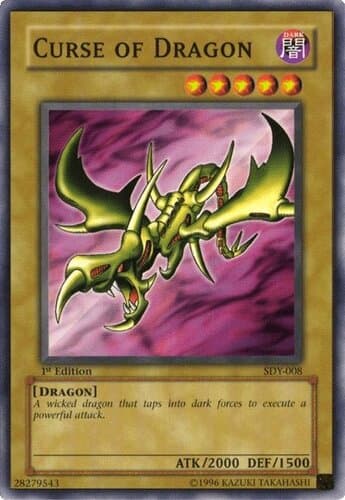 Curse of Dragon - SDY-008 Common 1st Edition
