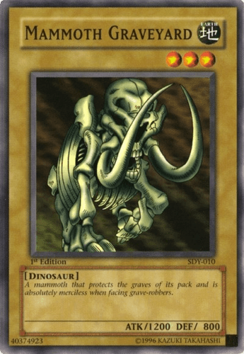 Mammoth Graveyard - SDY-010 Common 1st Edition