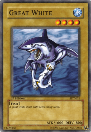 Great White - SDY-011 Common 1st Edition