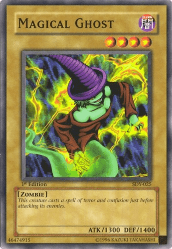 Magical Ghost - SDY-025 Common 1st Edition