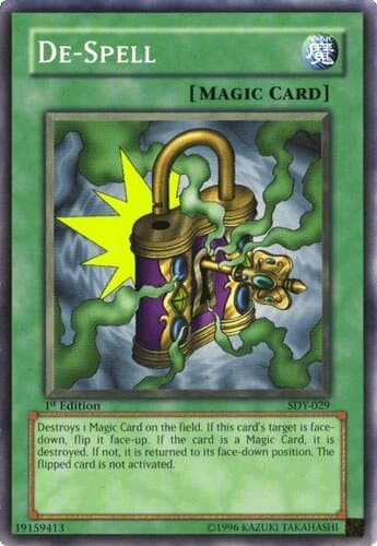 De-Spell - SDY-029 Common 1st Edition