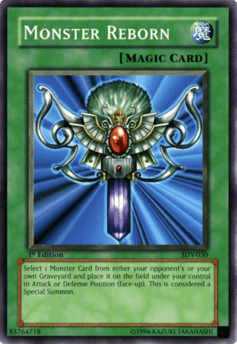 Monster Reborn - SDY-030 Common 1st Edition