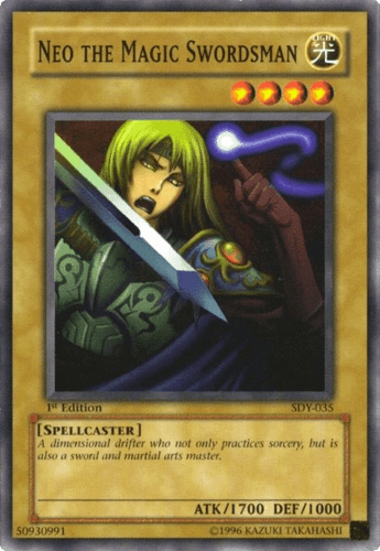 Neo the Magic Swordsman - SDY-035 Common 1st Edition