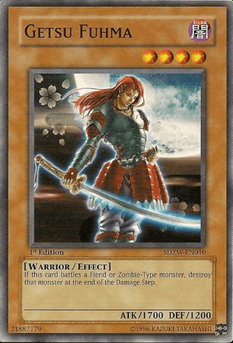 Getsu Fuhma - SDZW-EN010 Common 1st Edition
