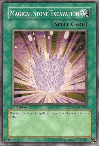 Magical Stone Excavation - SDZW-EN020 Common 1st Edition