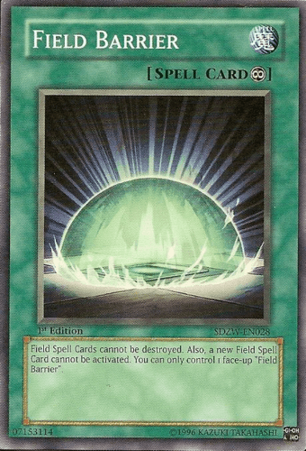 Field Barrier - SDZW-EN028 Common 1st Edition