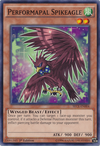 Performapal Spikeagle - SECE-EN004 Common Unlimited