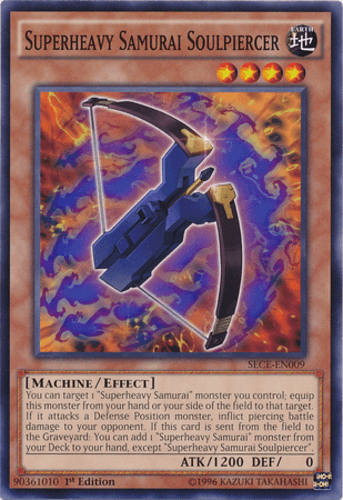 Superheavy Samurai Soulpiercer - SECE-EN009 Common 1st Edition