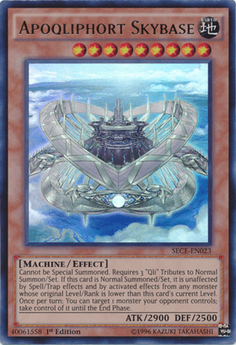 Apoqliphort Skybase - SECE-EN023 Ultra Rare Unlimited