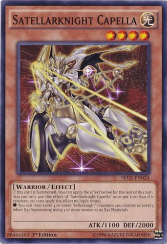 Satellarknight Capella - SECE-EN024 Common 1st Edition