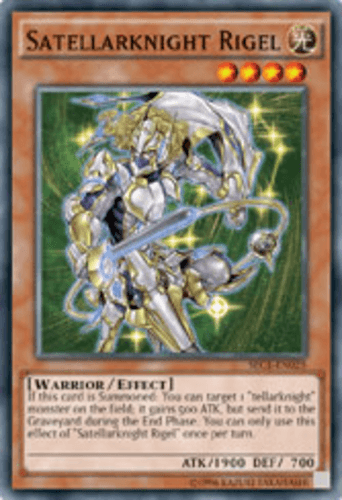Satellarknight Rigel - SECE-EN025 Super Rare 1st Edition