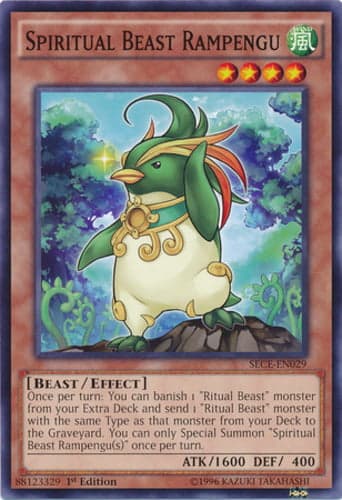 Spiritual Beast Rampengu - SECE-EN029 Common 1st Edition