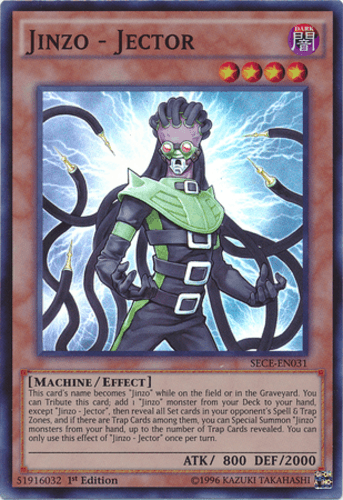 Jinzo - Jector - SECE-EN031 Super Rare 1st Edition