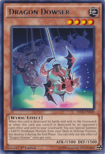 Dragon Dowser - SECE-EN038 Rare 1st Edition