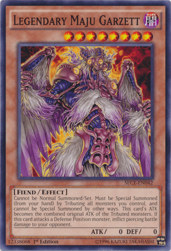 Legendary Maju Garzett - SECE-EN042 Common 1st Edition