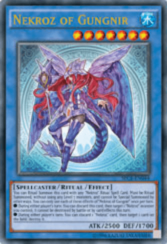 Nekroz of Gungnir - SECE-EN044 Secret Rare 1st Edition