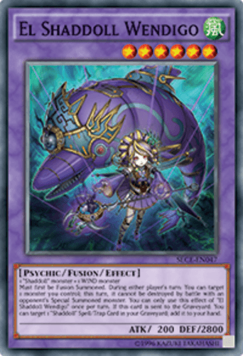 El Shaddoll Wendigo - SECE-EN047 Super Rare Unlimited