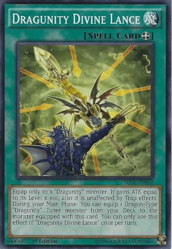 Dragunity Divine Lance - SECE-EN062 Common Unlimited
