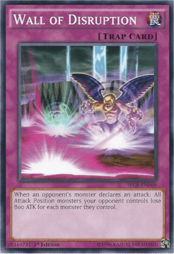 Wall of Disruption - SECE-EN068 Common 1st Edition
