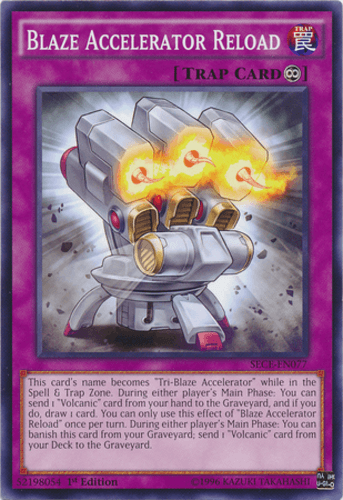 Blaze Accelerator Reload - SECE-EN077 Common 1st Edition
