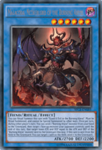 Malacoda, Netherlord of the Burning Abyss - SECE-EN085 Secret Rare 1st Edition