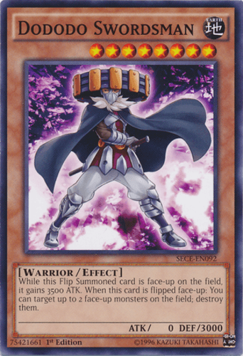 Dododo Swordsman - SECE-EN092 Common 1st Edition