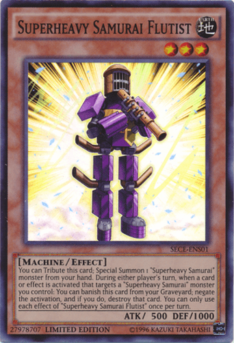Superheavy Samurai Flutist - SECE-ENS01 Super Rare Limited Edition