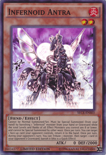 Infernoid Antra - SECE-ENS03 Super Rare Limited Edition