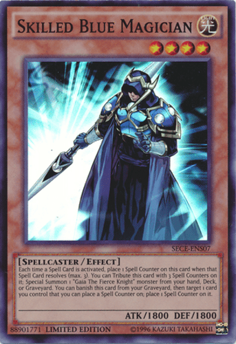 Skilled Blue Magician - SECE-ENS07 Super Rare Limited Edition