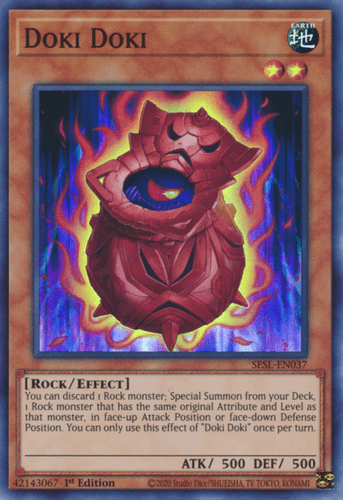 Doki Doki - SESL-EN037 Super Rare 1st Edition
