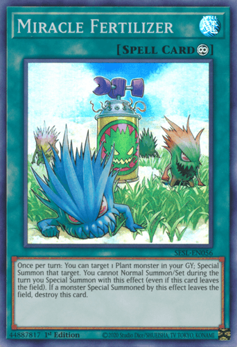 Miracle Fertilizer - SESL-EN056 Super Rare 1st Edition