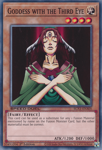 Goddess with the Third Eye - SGX1-ENA05 Common 1st Edition