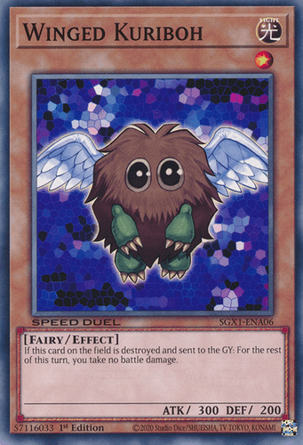 Winged Kuriboh - SGX1-ENA06 Common 1st Edition