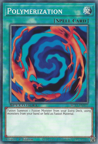 Polymerization - SGX1-ENA12 Secret Rare 1st Edition