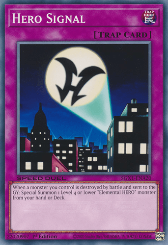 Hero Signal - SGX1-ENA20 Common 1st Edition