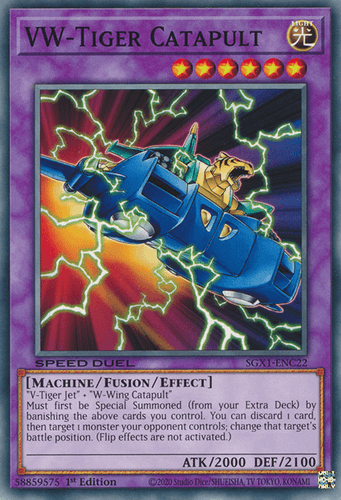 VW-Tiger Catapult - SGX1-ENC22 Common 1st Edition