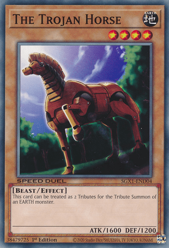 The Trojan Horse - SGX1-END04 Common 1st Edition