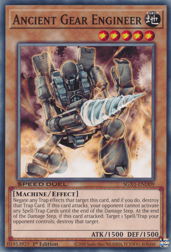 Ancient Gear Engineer - SGX1-END09 Common 1st Edition
