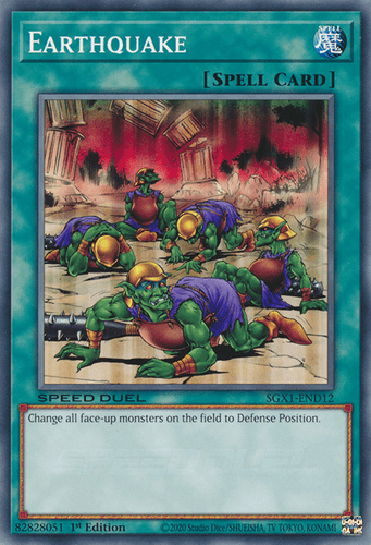 Earthquake - SGX1-END12 Common 1st Edition